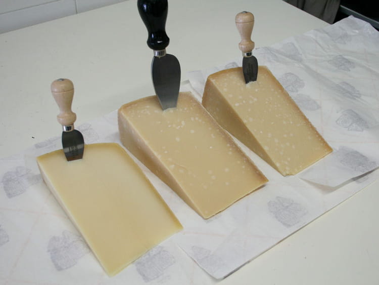 Fabrication du parmesan