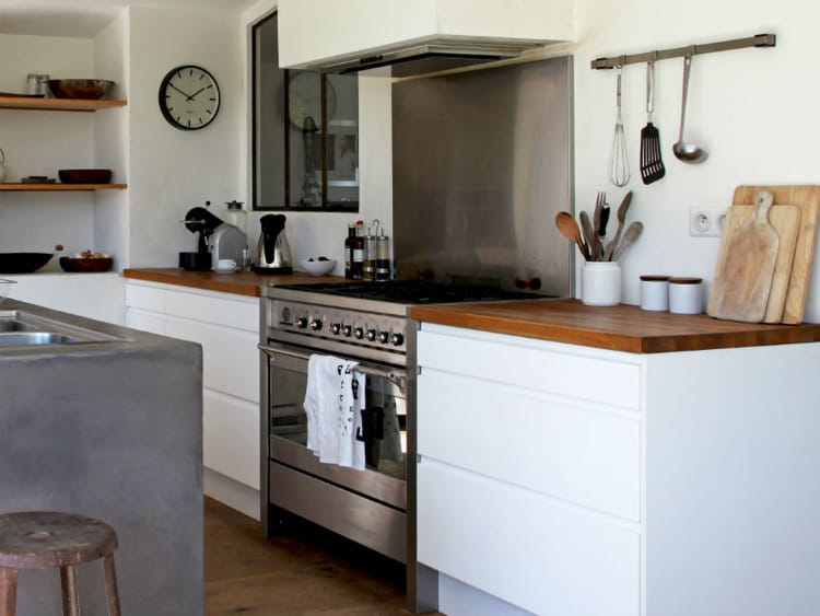 Cuisine Ikea Bois Naturel : Un chaleureux plan de travail en bois naturel : Cuisine : 30 plans de Cuisine Ikea Bois Naturel : Un chaleureux plan de travail en bois naturel : Cuisine : 30 plans de