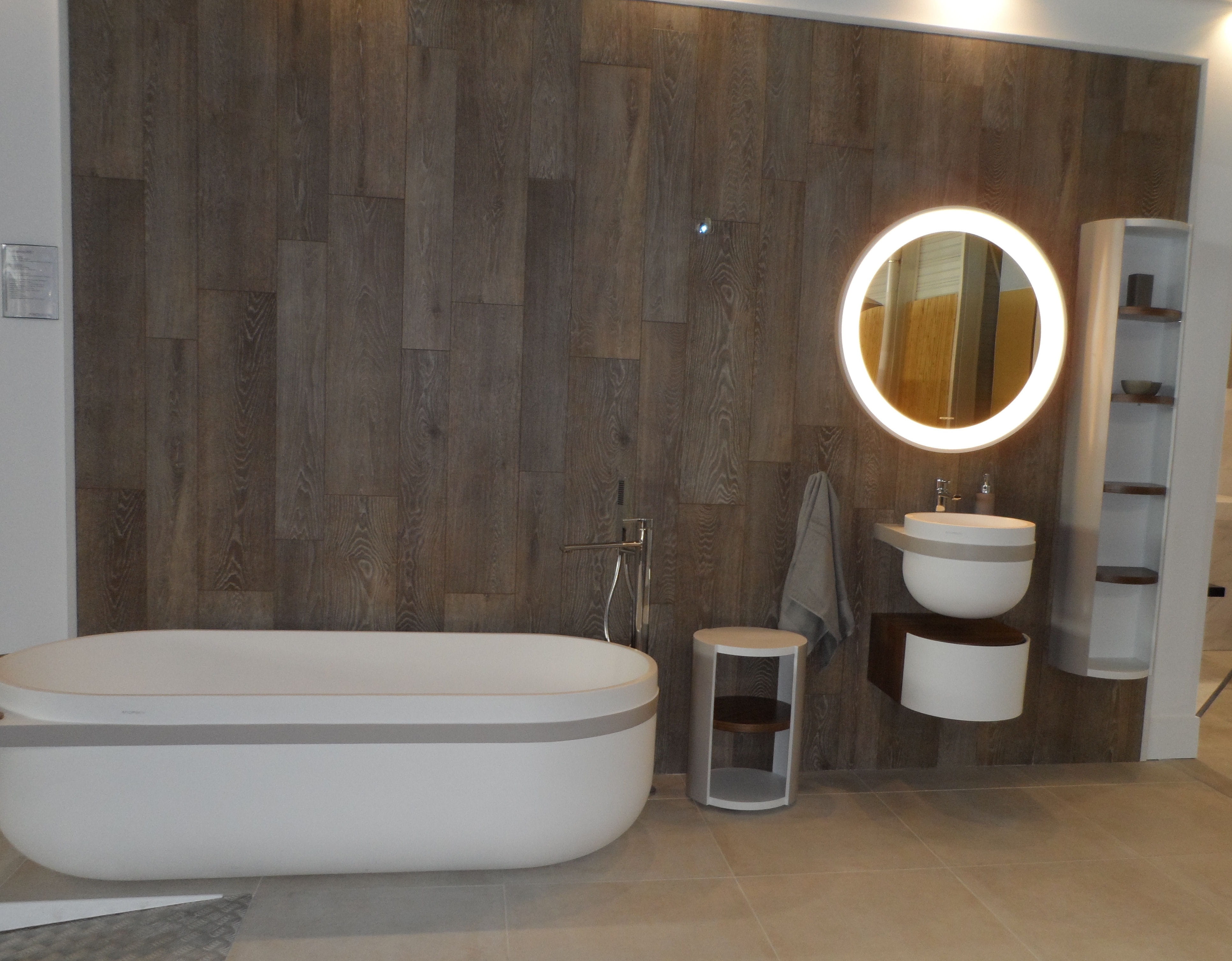 Salle de bains design chez porcelanosa