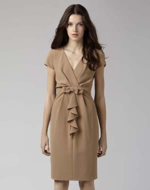 robe en crêpe de gérard darel