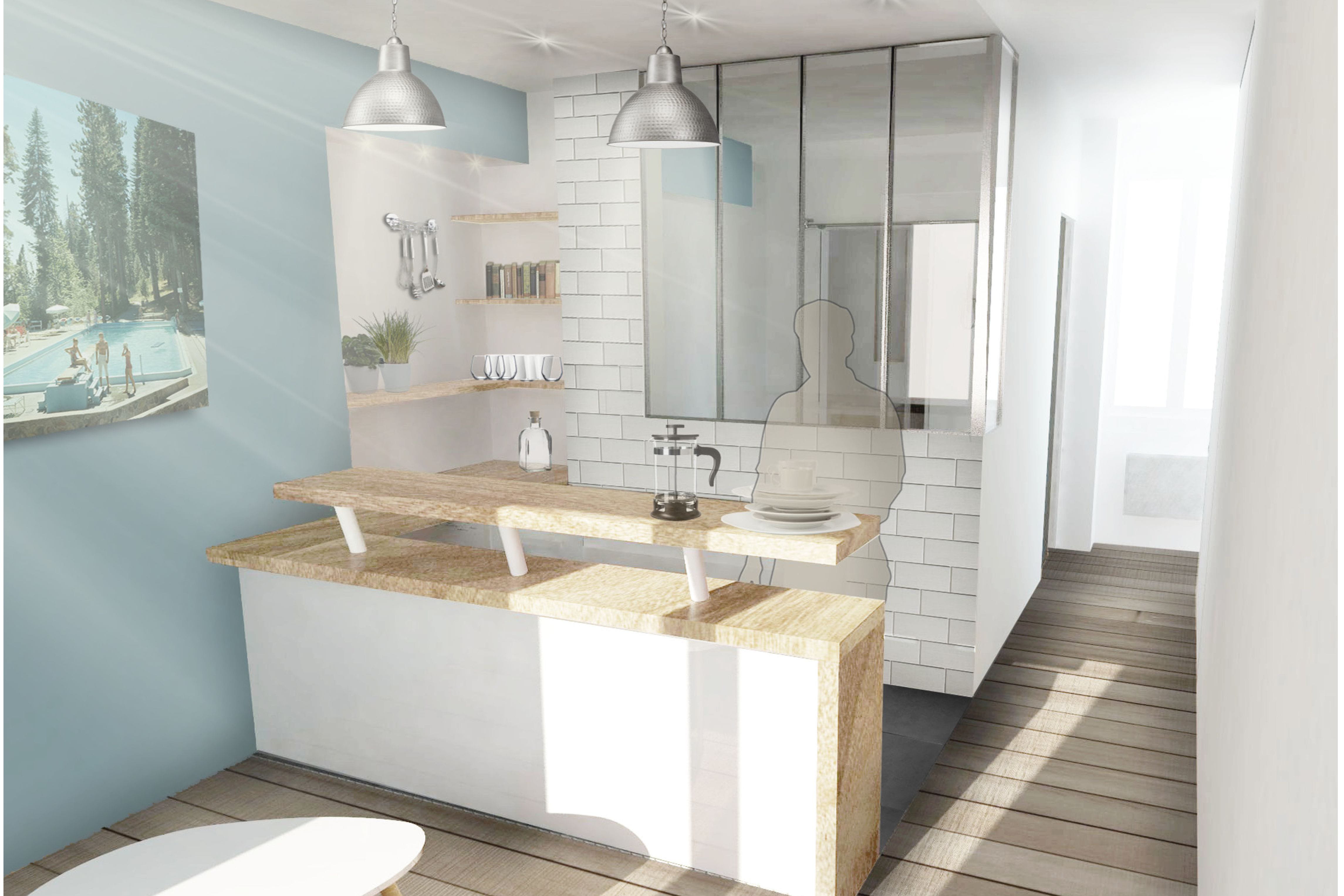 Cuisine en l petite surface: index cuisine design petite surface ...