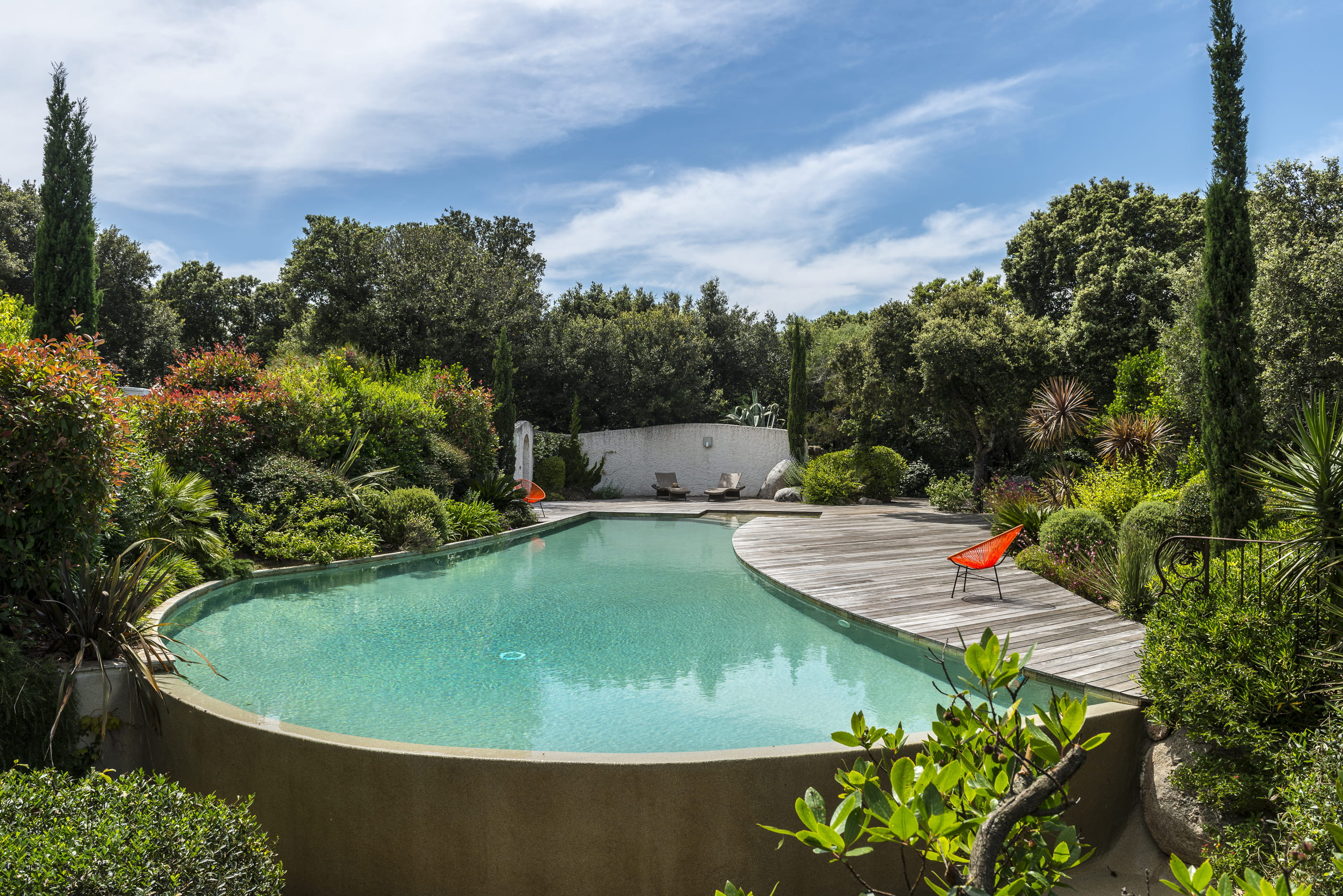 belle piscine béton de rêve