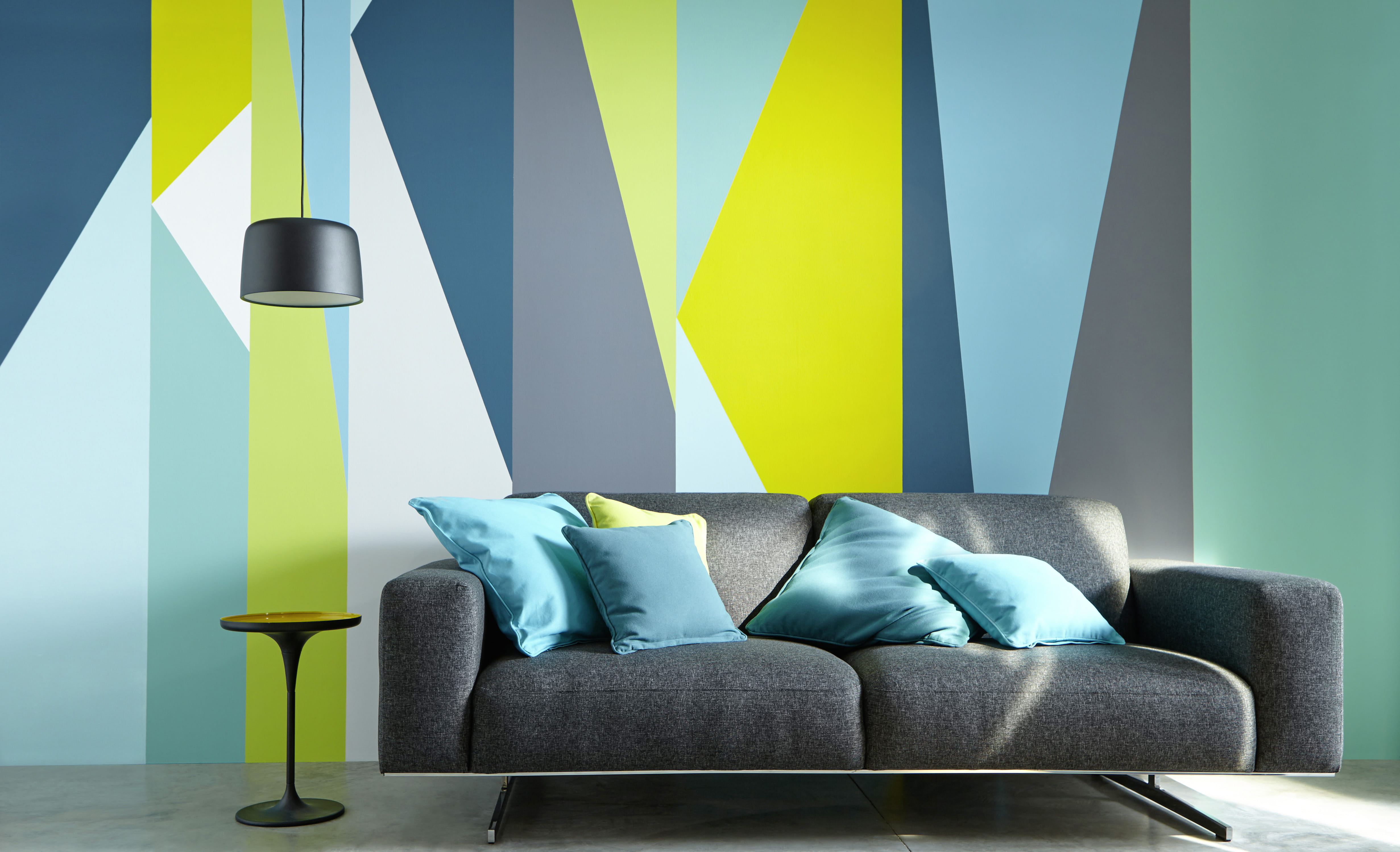 Peintures bleu riviera et caraïbes par castorama