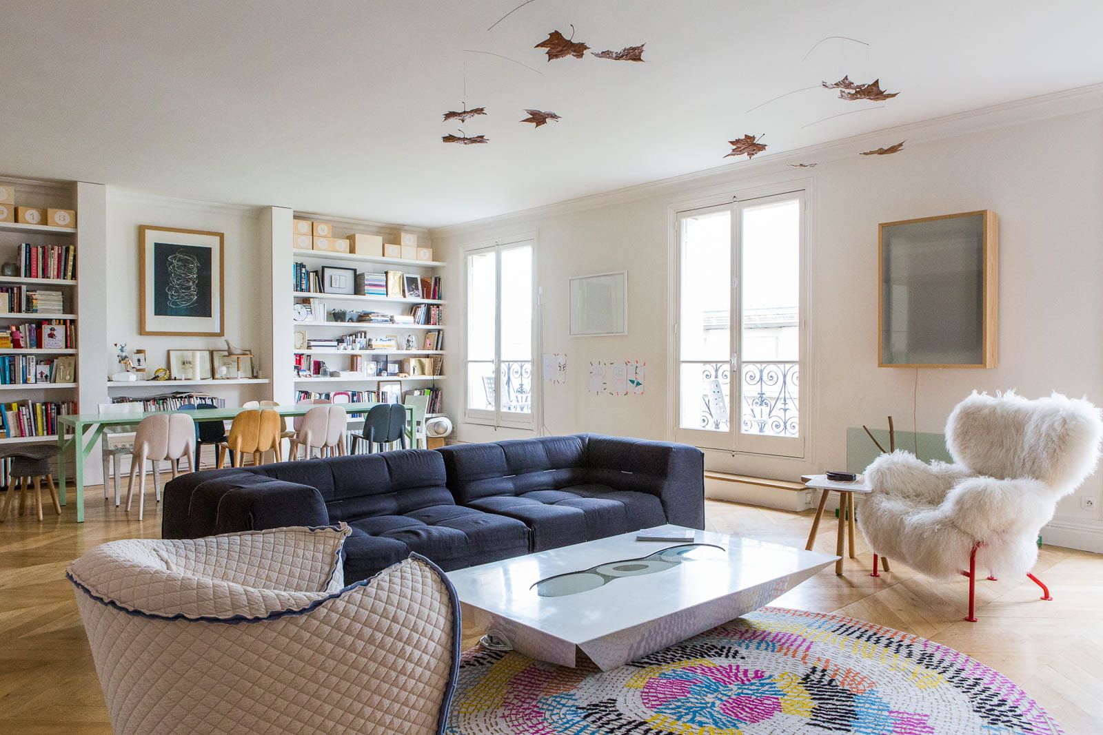 Peinture chambre bleu gris: maison vanves un plain pied de m remis ...