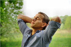 dans des situations d'anxiété ou stressantes, posez-vous au calme et respirez