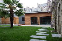 jardin au style épuré