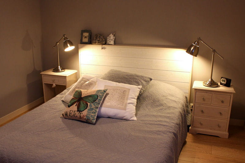 Chambre lambris et peinture ~ tazmik.com for . Chambre décor Peinture