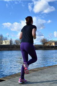 j'ai l'impression de mieux courir, je suis moins essoufflée en fin de séance.