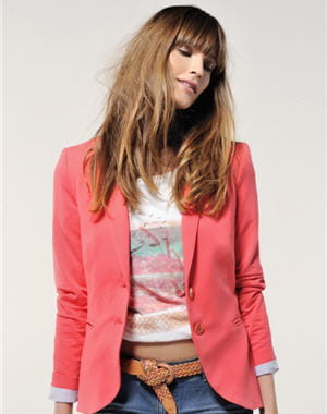 veste corail de camaïeu