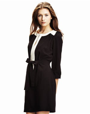robe noire de kookaï
