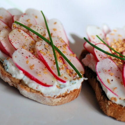 tartine fraîcheur