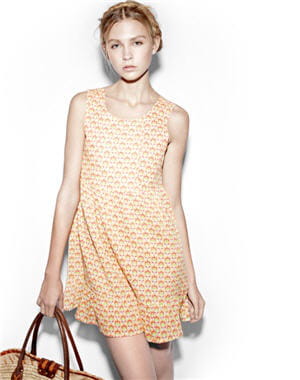 robe imprimée d'antik batik