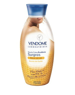 douche crème émolliente surgras des laboratoires vendôme