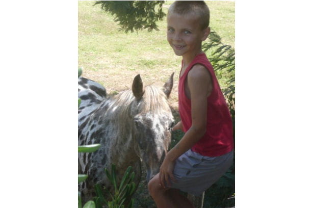 Tino et le poney corse