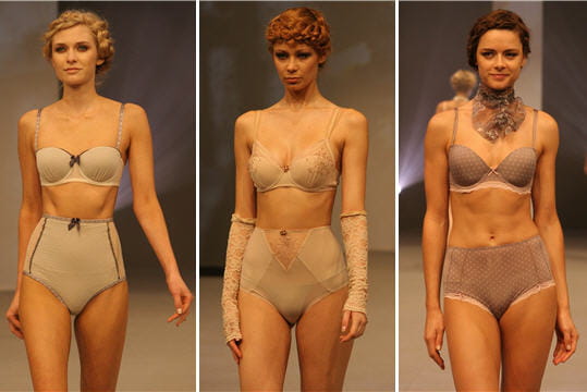 Soutiens-gorge et culottes taille haute de Punto Blanco, Jolidon et Sassa