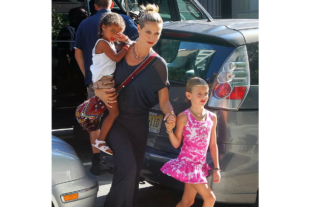 Heidi Klum et ses filles, les starlettes de New York