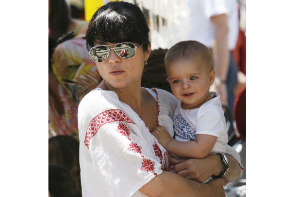 Selma Blair pouponne à L.A.