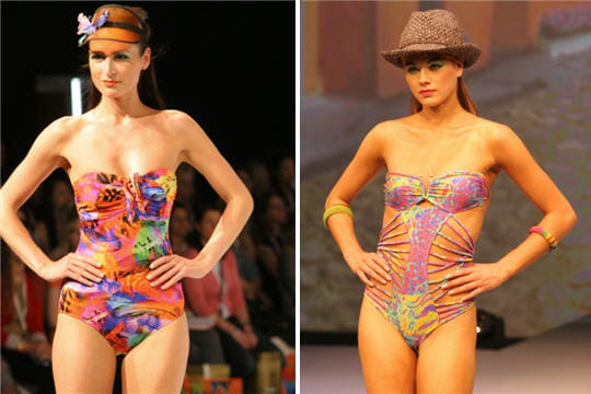 Maillots une-pièces imprimés et colorés de Seafolly et Luli Fama