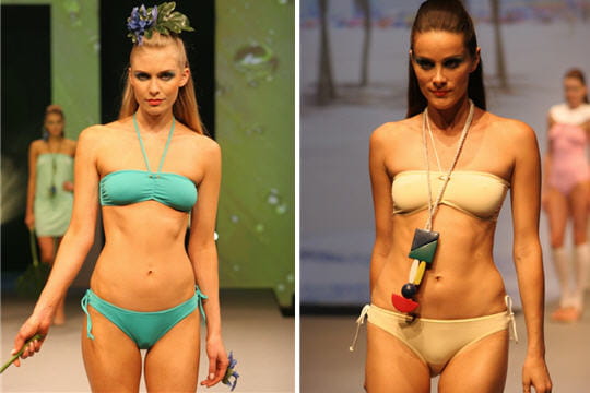 Maillots deux-pièces bandeaux de Petit Bateau