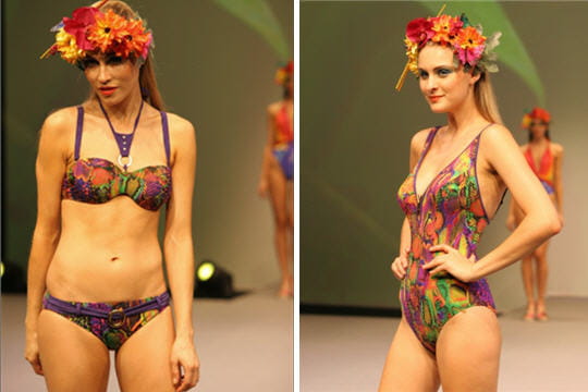 Maillots imprimés serpent d'Opera