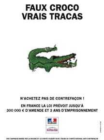 la campagne du comité colbert pour prévenir des risques de la contrefaçon