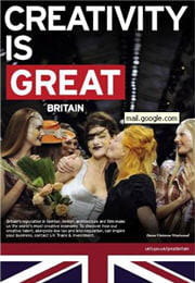 l'affiche de great britain avec vivienne westwood