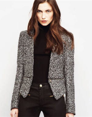 veste en tweed 'chintz' de sinéquanone
