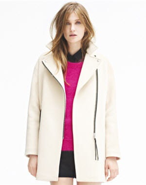 manteau en laine de sandro