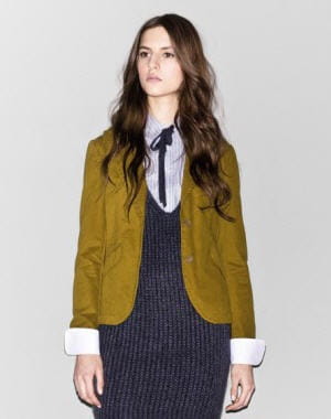 veste moutarde de sisley