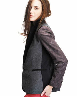 blazer 'patchwork' de kookaï