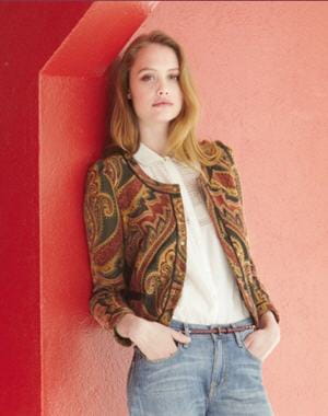 veste 'vanille' de claudie pierlot