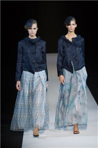dã©filã© giorgio armani printemps ã©tã© 2013, ã milan