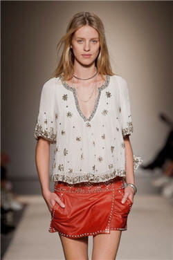dã©filã© isabel marant printemps ã©tã© 2013, ã paris