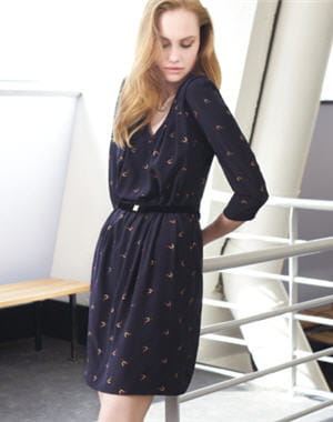 robe 'raquette' de claudie pierlot