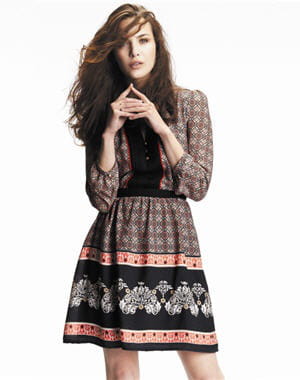 robe imprimée de kookaï