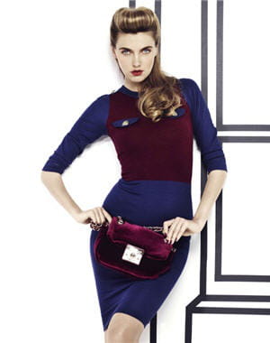 robe bicolore de morgan