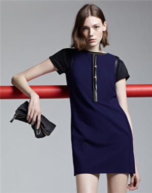 robe 'spinatch' de maje