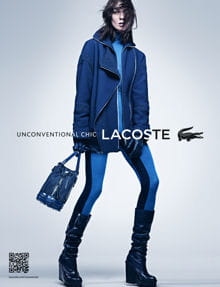 la nouvelle femme lacoste, de sportswear à 'unconventional chic'.