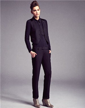 pantalon noir à strass de chipie women