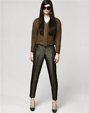 pantalon carotte de h&m