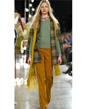 pantalon en velours de benetton