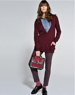 pantalon droit de camaïeu