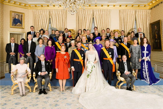 Le mariage royal du Luxembourg, très Elie Saab