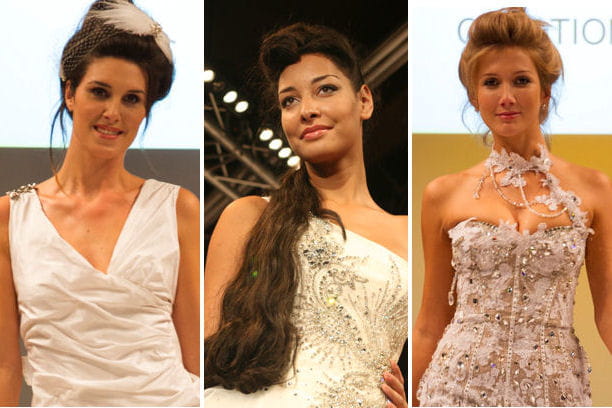 Coiffures de mariées 2013 au salon du Mariage et du Pacs