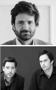 joseph durand (en haut) edward barber et jay osgerby (en bas)