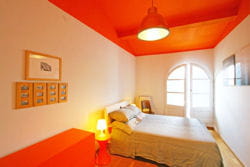 plafond orangé