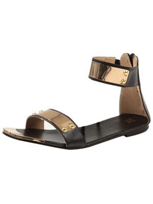 sandales noires et dorees de pimkie sdp pimkie sandales noires et ...