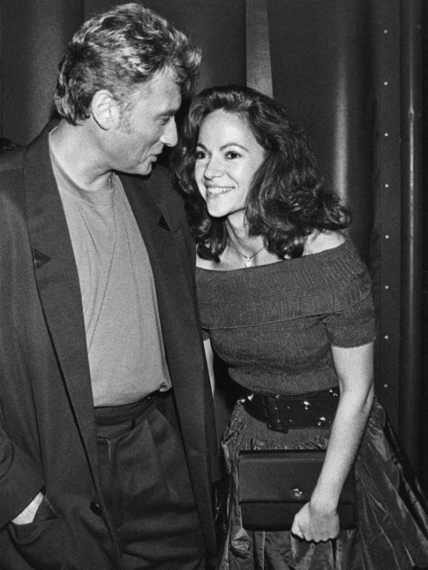 Gisele Galante and Johnny Hallyday | Johnny hallyday, Vieille canaille