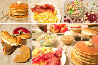 brunch amã©ricain bagels pancakes cookin'theworld 2