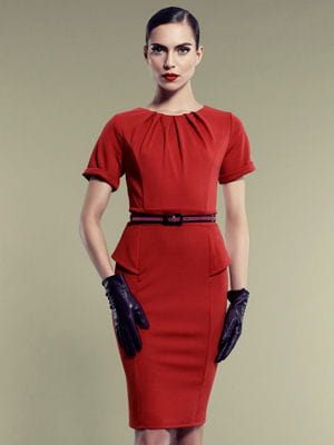 robe rouge de daxon sdp daxon robe rouge de daxon collection automne ...